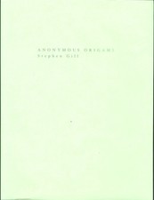 Stephen Gill (Signed) - Anonymous Origami (Signed)-2444