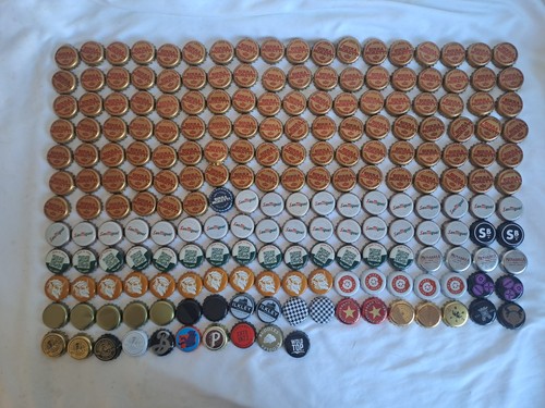 Over 200 random beer bottle - random,