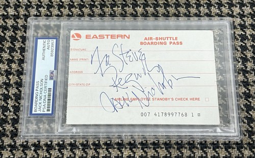 Jack nicholson signed - jack,