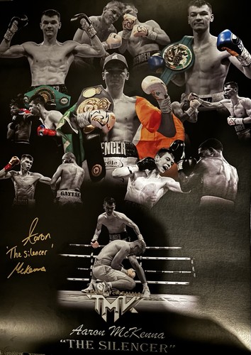 Aaron mckenna signed - a2, poster