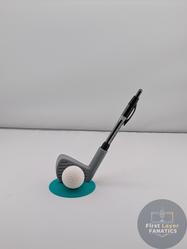 Golf club pen - holder, funny