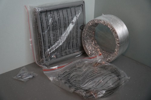 150mm ducting kit hood - ducting,