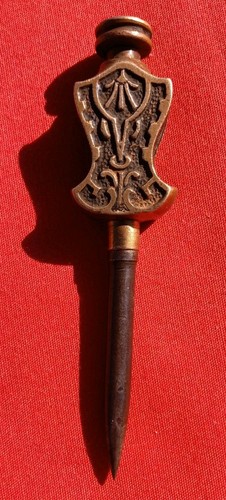 Antique ornate brass - ornate, steel