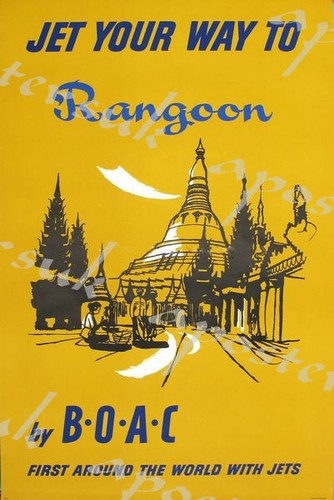 Vintage boac flights - boac,
