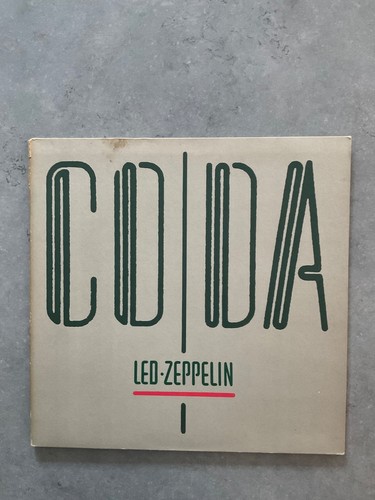Led zeppelin coda vinyl - led, 1982