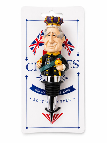 King bottle stopper - king, –