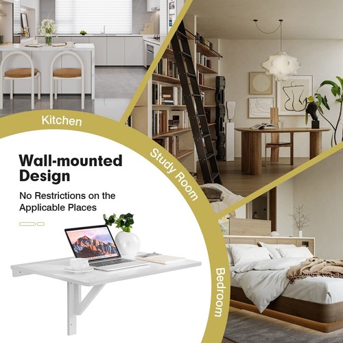 Wall mounted folding table - mounted,
