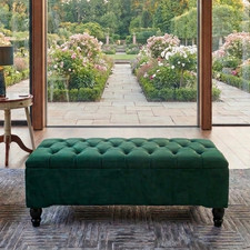 Ottoman Storage Box Footstool