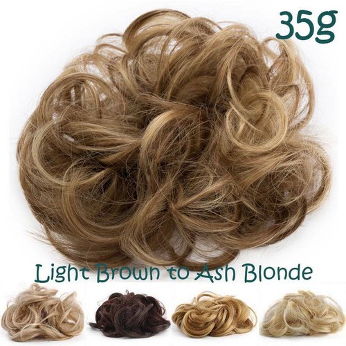 Elastic real bun curly - elastic,