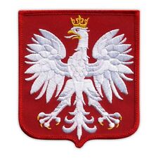 Polish coat of arms - Poland - large Patch/Badge Embroidered