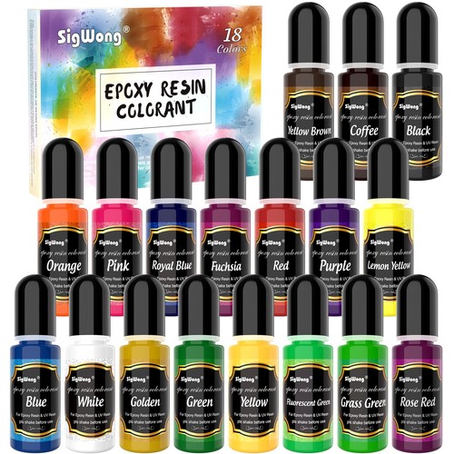 Epoxy resin pigment 18 - epoxy,