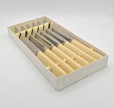 6x Stainless Steel Lewis Rose & Co Ltd Dinner Knives Cutlery