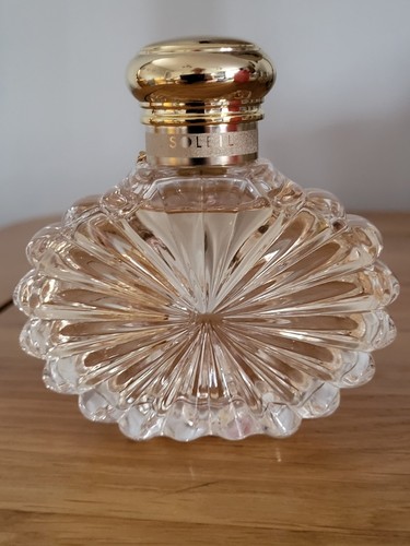 Glass lalique bottle - lalique,
