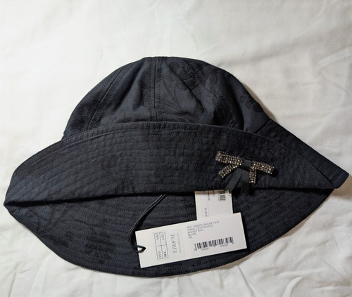Erdem black bucket hat women - black, women's