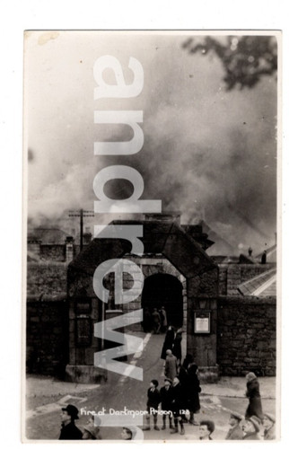 Fire dartmoor prison - fire,