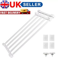 Extendable Closet Organiser Wardrobe Shelf Storage Divider Rack Cupboard Shelves