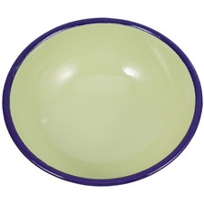 Portable enamel bowl food - ,