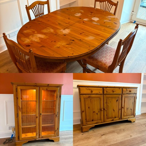 Pine ducal collection table - collection.,