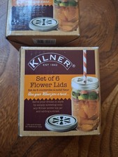 Kilner Set of 6 Flower Lids |