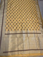 Silk Saree Light Orange