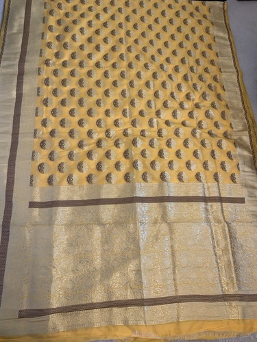Silk saree light orange - light,