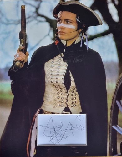 Adam ant signed 14x11 photo - 14x11,