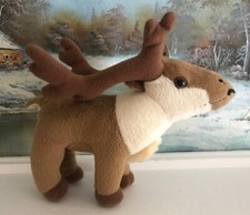 My Animal Kingdom Rufus The Elk Plush Soft Toy. Deagostini.