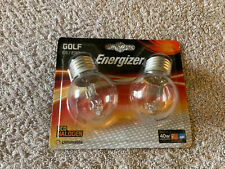 Energizer Eco Halogen Golf Es/e27 40w Screw Bulbs - Boxed NEW SEALED