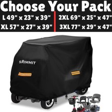 Premium Upgraded Mobility Scooter Storage Cover,Heavy Duty 420D Oxford Fabric UK