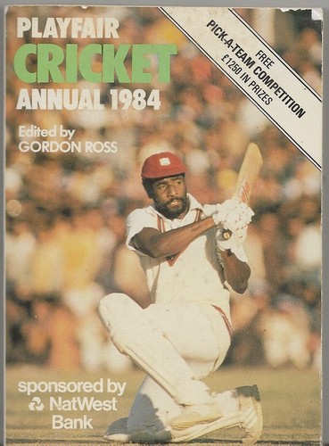 Playfair cricket annual 1984 - annual,