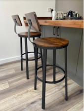 Set of 2 Bar Stools Bar Chairs