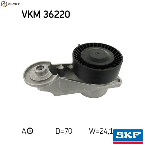 Belt tensioner vribbed - belt,