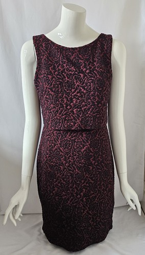 Oasis burgundy black jacquard - oasis,