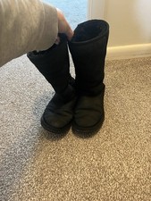 UGG Australia Black Mid-Calf