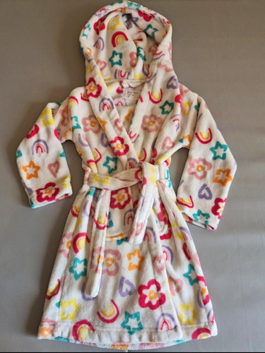 Girls fluffy hooded - girls,