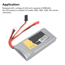 6.6V 2200mAh LiPo Battery For