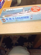 HMS Leander unmade airfix ship