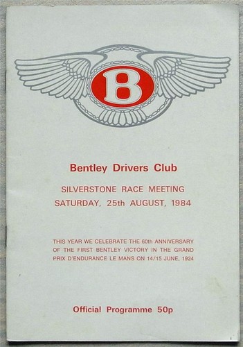 Silverstone aug 1984 - 25,