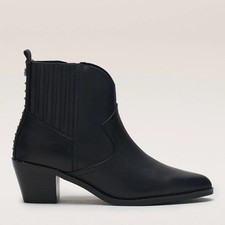 Moda In Pelle Anniee Western Boot Black UK Size 7