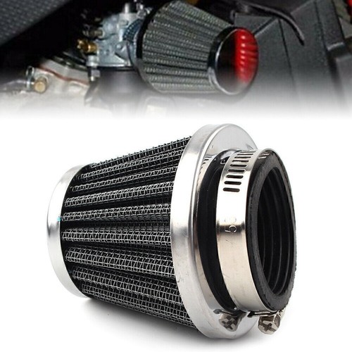42mm chrome motor air filter - 42mm,