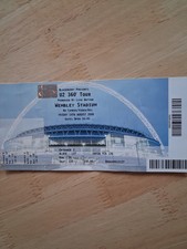 U2 ticket, Wembley