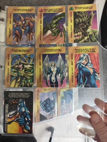Marvel overpower cards - marvel,