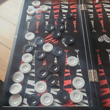  Acrylic Backgammon Checkers