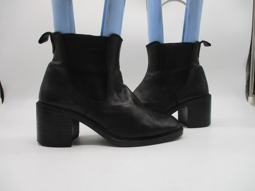Jones bootmakers black leather - jones,