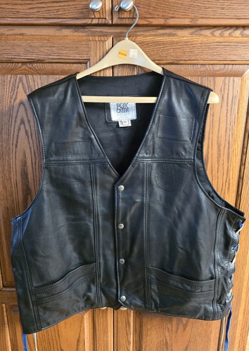 Vintage fox creek - fox, leather
