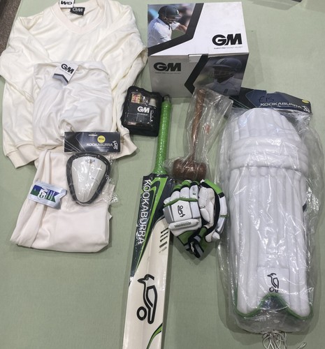 And kookaburra cricket gear - cricket,
