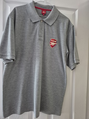 Arsenal polo shirt - shirt, grey