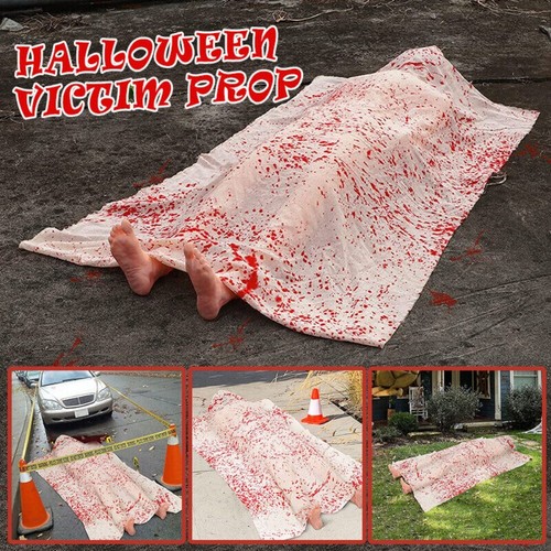 Halloween victim back - back, from