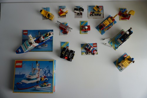 Lego sets various - boat, truck