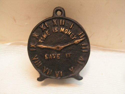 Vintage time money save it - time,